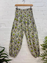 Batik Print Elasticated Harems