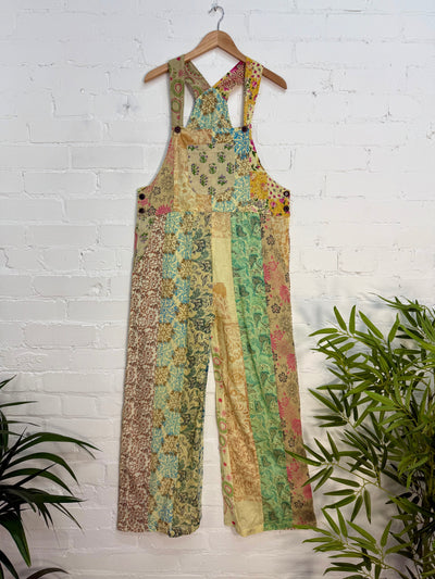 Jaipuri Print Panelled Dungarees