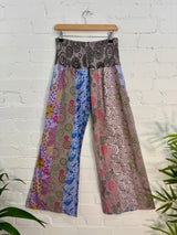 Jaipuri Print Panelled Straight Leg Trousers