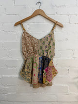 Jaipuri Print Panelled Vest