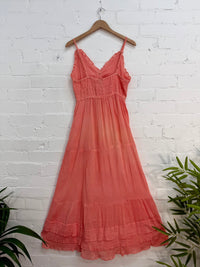 Long Crepe Summer Dress