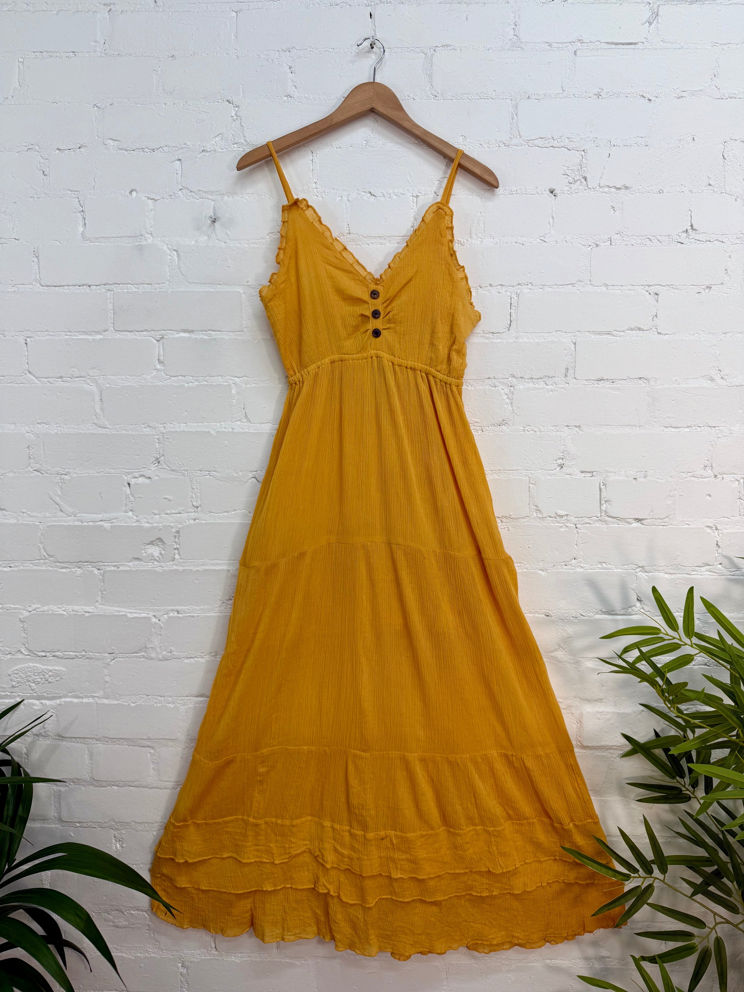 Long Crepe Summer Dress