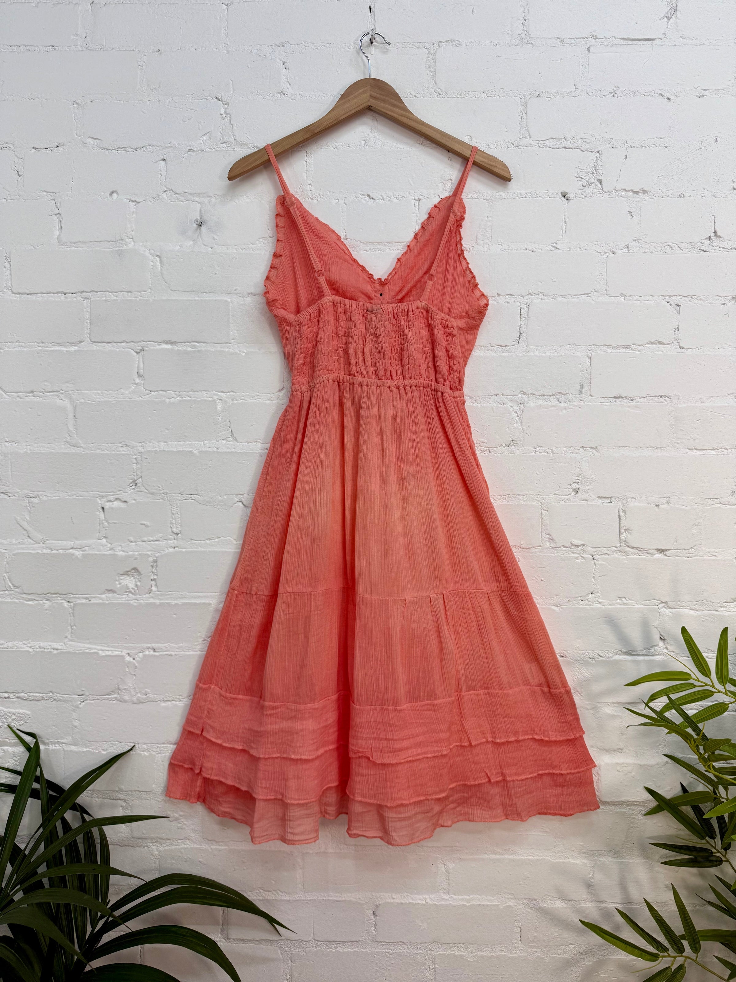 Midi Crepe Summer Dress