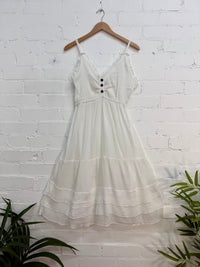 Midi Crepe Summer Dress
