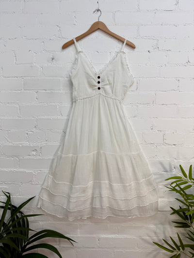 Midi Crepe Summer Dress