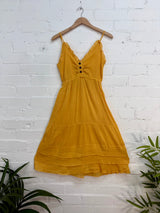 Midi Crepe Summer Dress