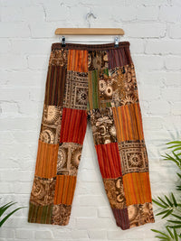 Sun Print & Patch Trousers