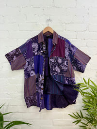 Sun Print & Patch Short Sleeve Shirt