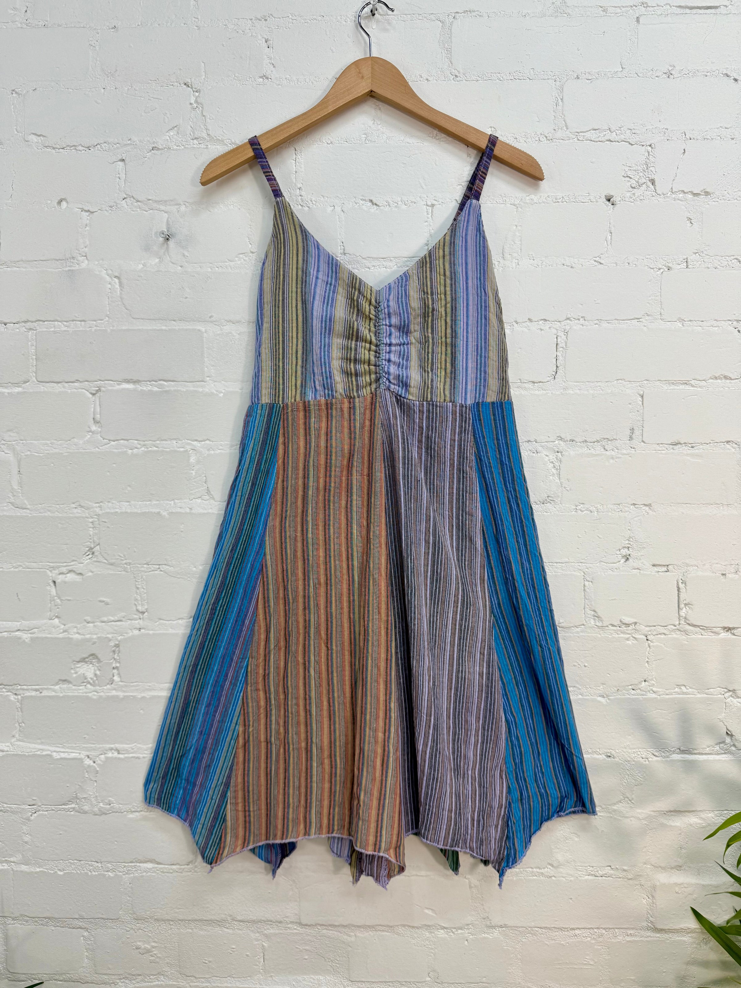Multi Panel Short Dress
