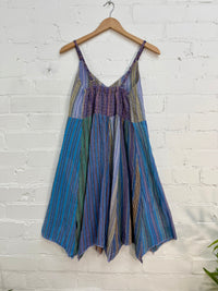 Multi Panel Short Dress