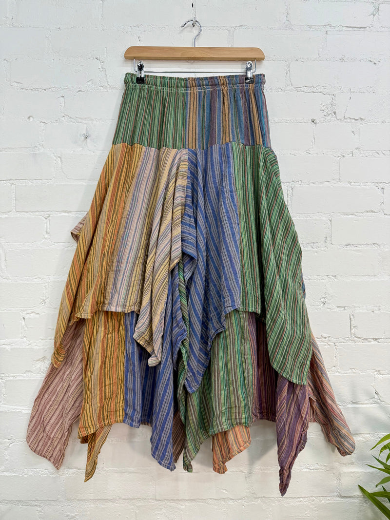 Multi Patch Long Skirt – Gringo Fairtrade