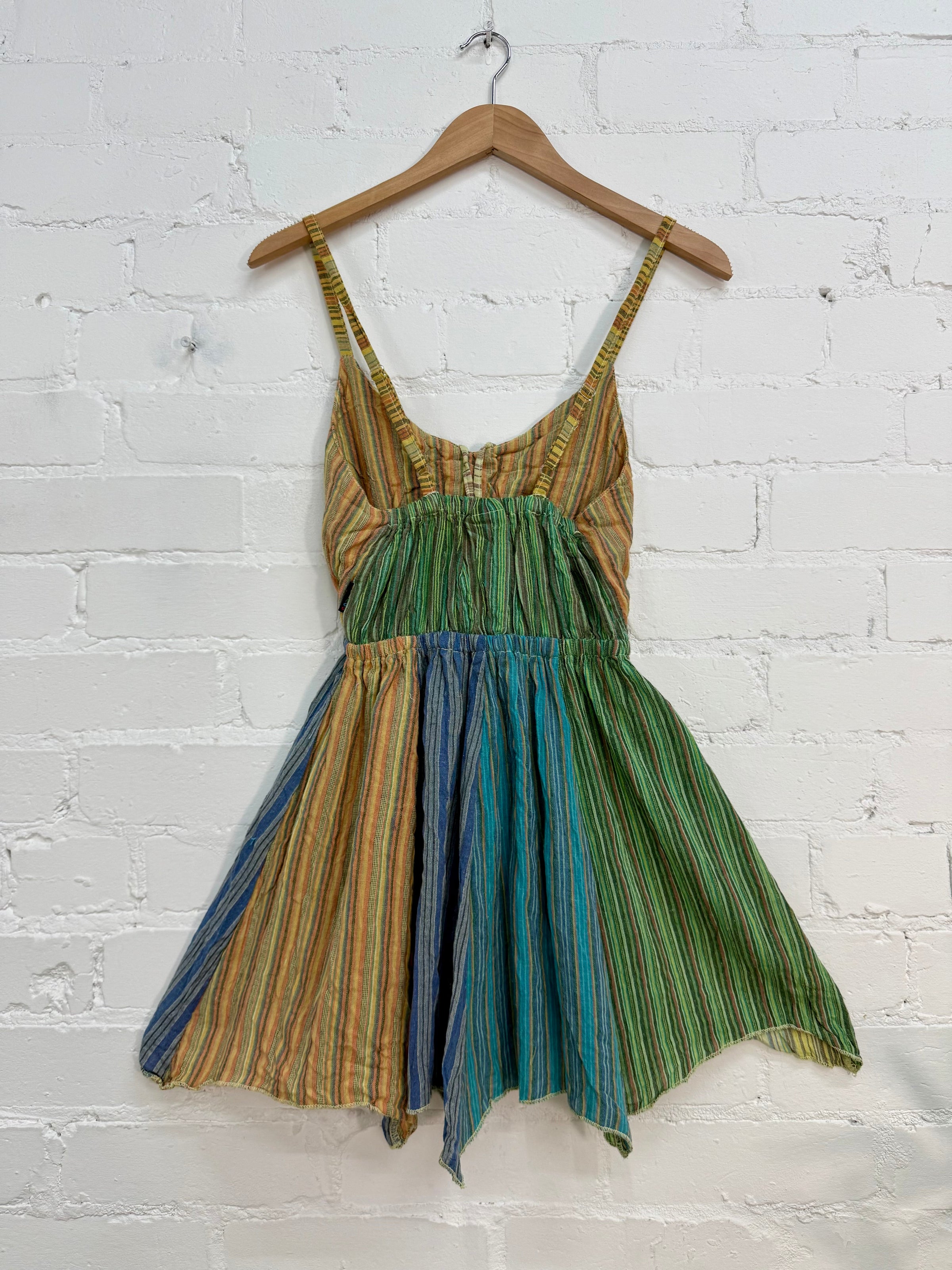 Multi Panel Strappy Top