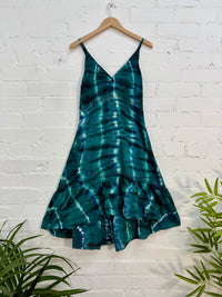 Tie-Dye Strappy Dress