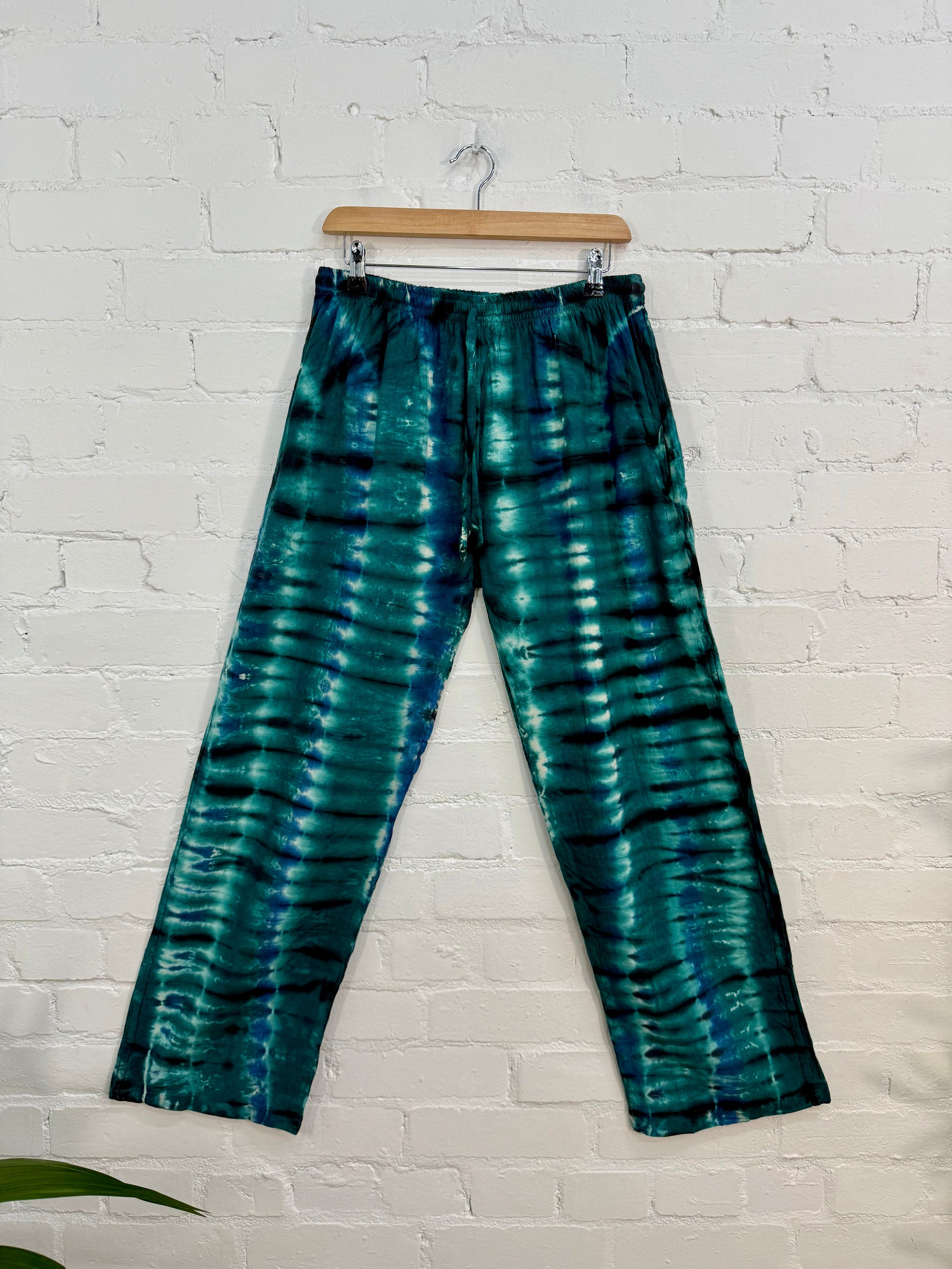 Tie-Dye Straight Trousers