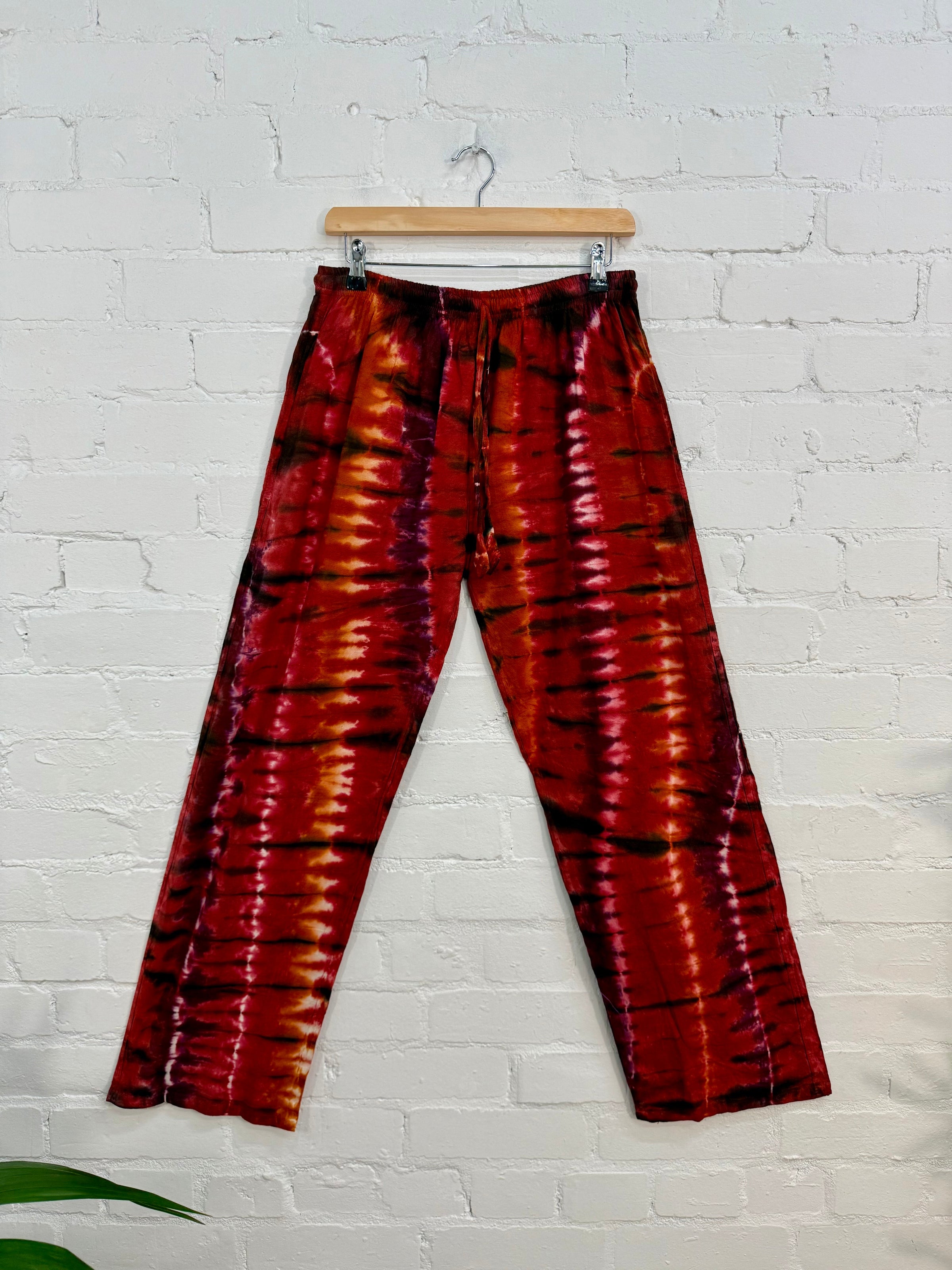 Tie-Dye Straight Trousers