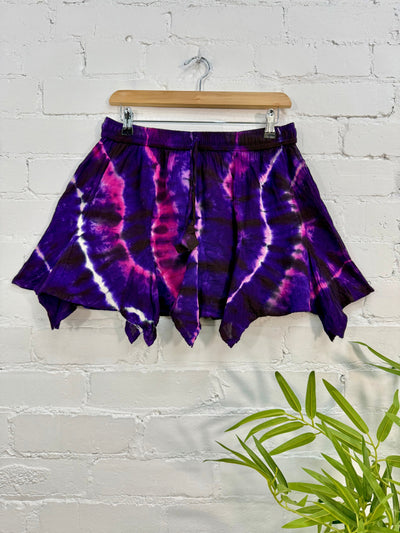 Tie-Dye Mini Skirt
