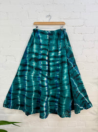 Tie-Dye Long Skirt