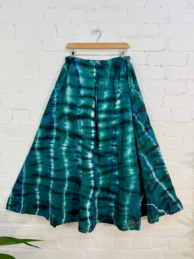 Tie-Dye Long Skirt