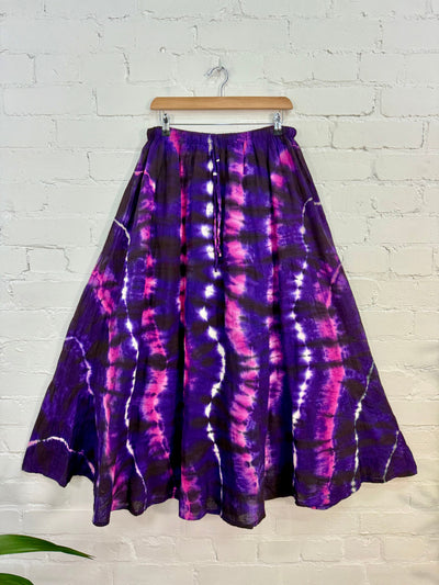 Tie-Dye Long Skirt