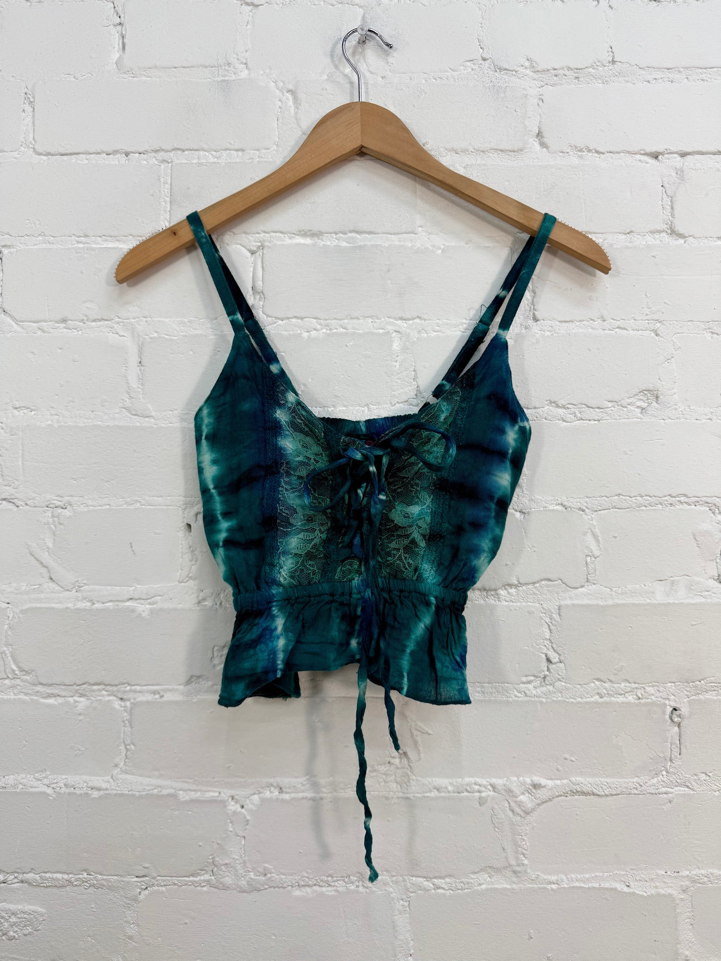 Tie-Dye Cropped Vest