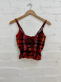 Tie-Dye Cropped Vest