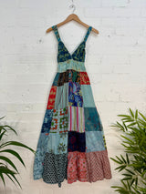 Patchwork Long Dress