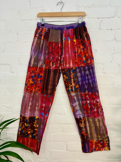 Tie-Dye Mushroom Patch Trousers