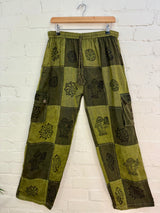 Tonal Patch & Print Cargo Trousers