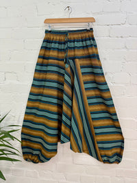Red Striped Afghani Trousers
