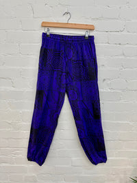 Printed Patchwork Harem Trousers