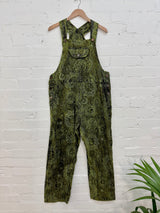 Celestial Print Long Dungarees