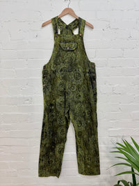 Celestial Print Long Dungarees