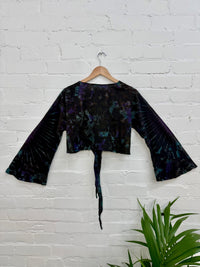 Tie-Dye Wrap Top