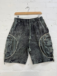 Stonewash & Gheri Cargo Shorts