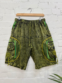 Stonewash & Gheri Cargo Shorts