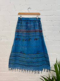 Embroidered Long Skirt