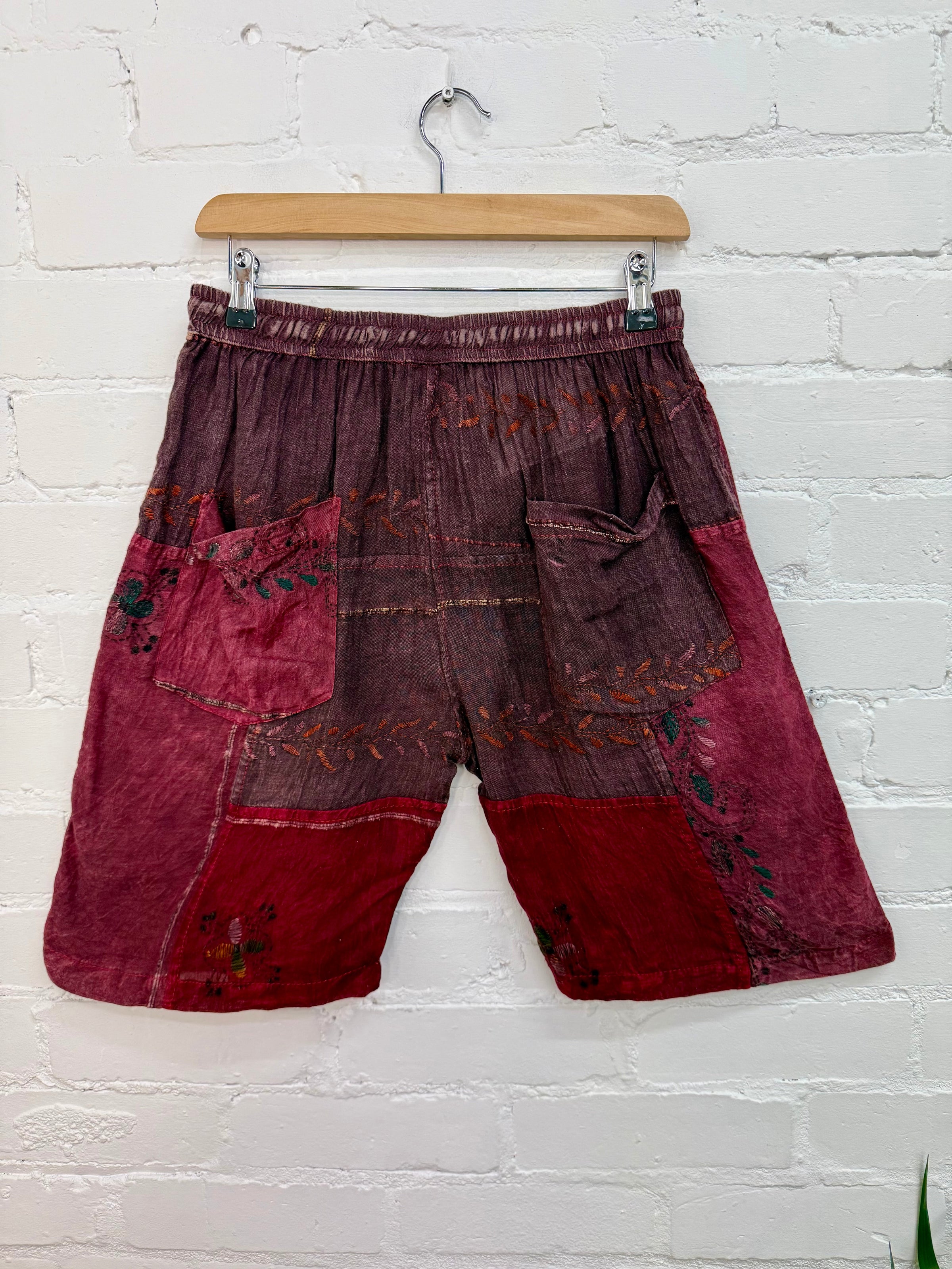 Embroidered Shorts
