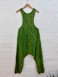 Mushroom Print Dungarees