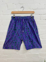 Mushroom Print Shorts