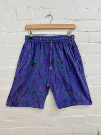 Mushroom Print Shorts