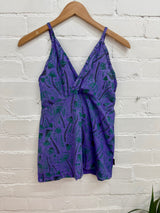Mushroom Print Strappy Vest