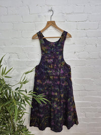 Tie Dye Mushroom Print Long Dress
