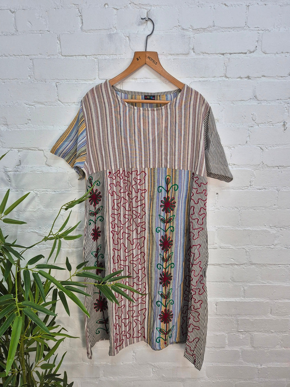 Short Sleeve Long Dress