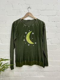Moon Long Sleeve Tshirt