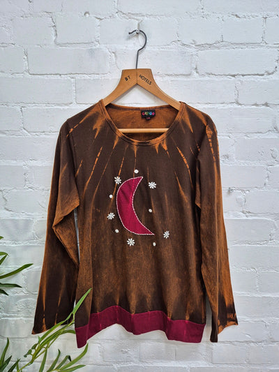 Moon Long Sleeve Tshirt