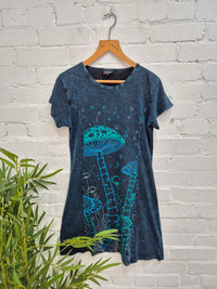 Mushroom Short Sleeve Dress