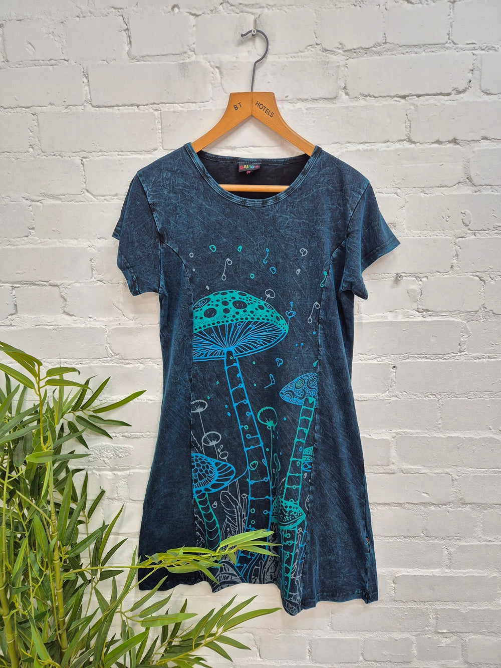 Mushroom Short Sleeve Dress