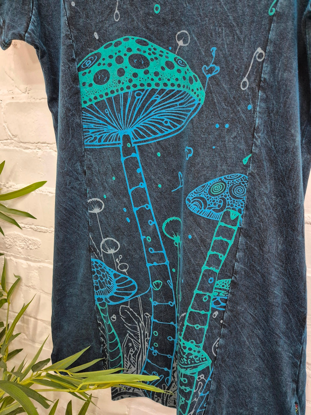 Mushroom Short Sleeve Dress
