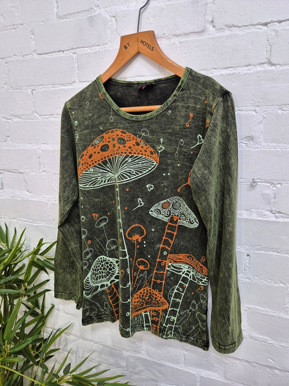 Mushroom Long Sleeve Tshirt