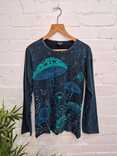 Mushroom Long Sleeve Tshirt